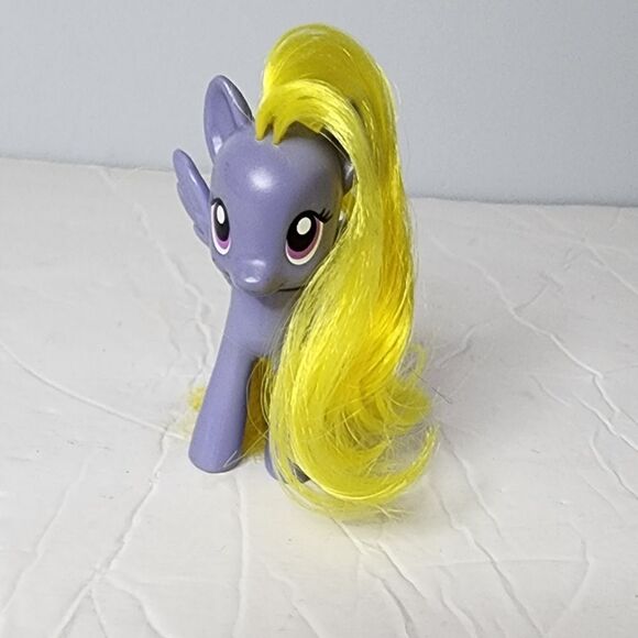 My Little Pony G4 3" Brushable LILY BLOSSOM Purple with Yellow Mane - Picture 1 of 4